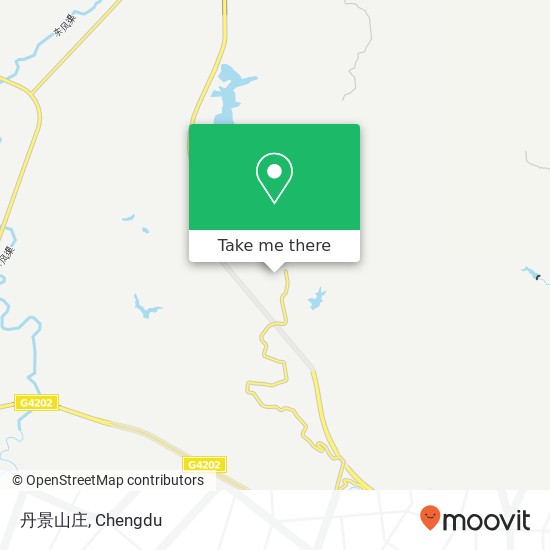 丹景山庄 map