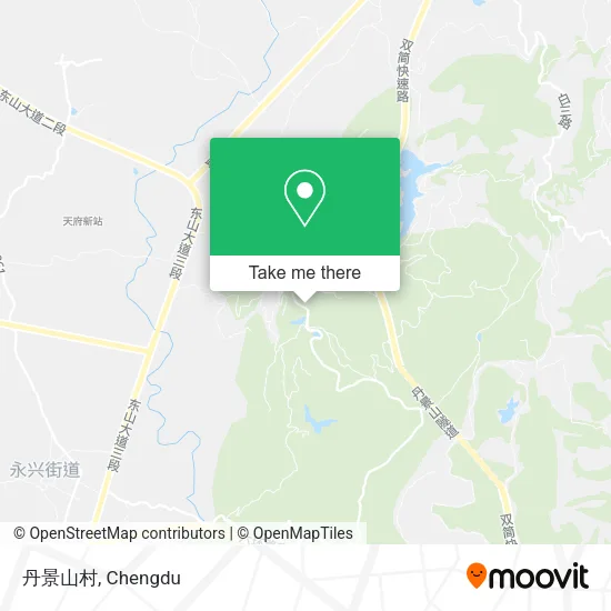丹景山村 map