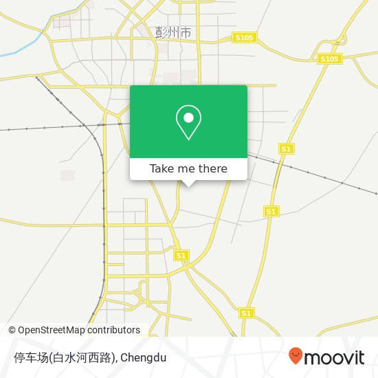 停车场(白水河西路) map