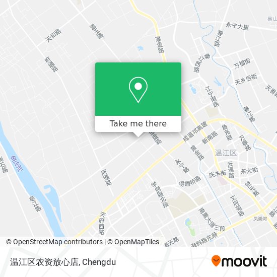 温江区农资放心店 map