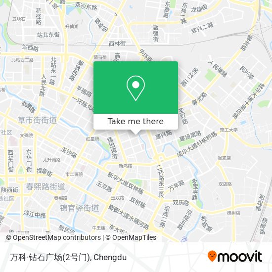 万科·钻石广场(2号门) map