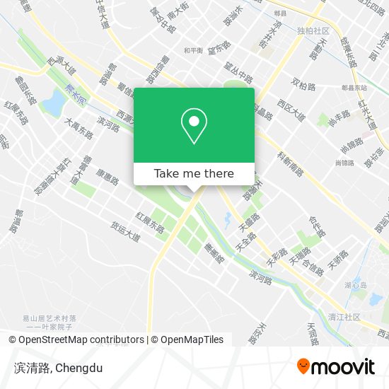 滨清路 map