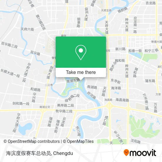 海滨度假赛车总动员 map