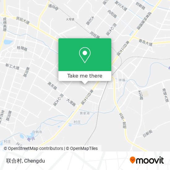 联合村 map