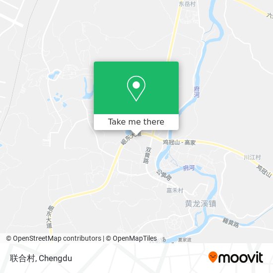 联合村 map
