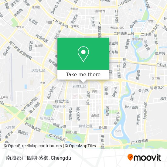 南城都汇四期·盛御 map