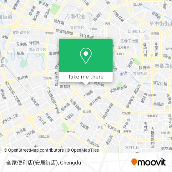 全家便利店(安居街店) map