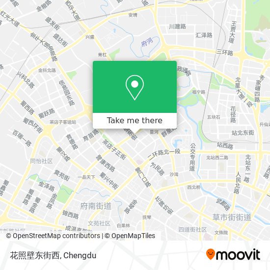 花照壁东街西 map