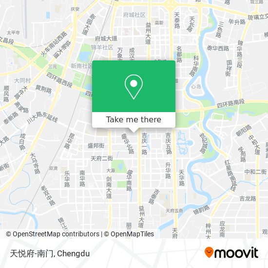 天悦府-南门 map