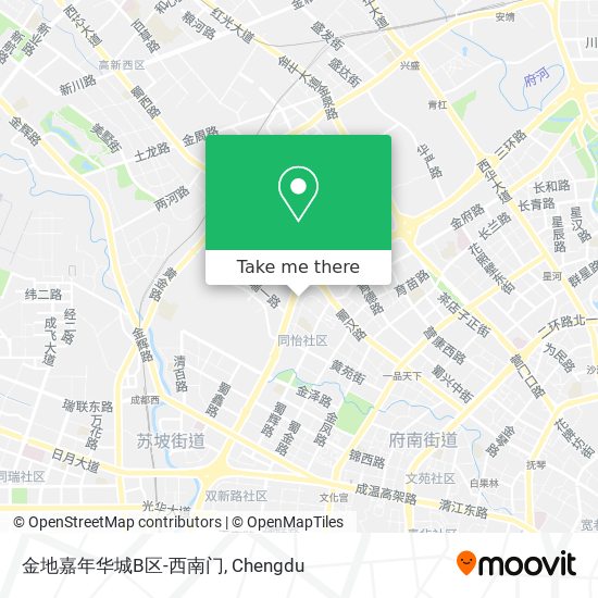 金地嘉年华城B区-西南门 map