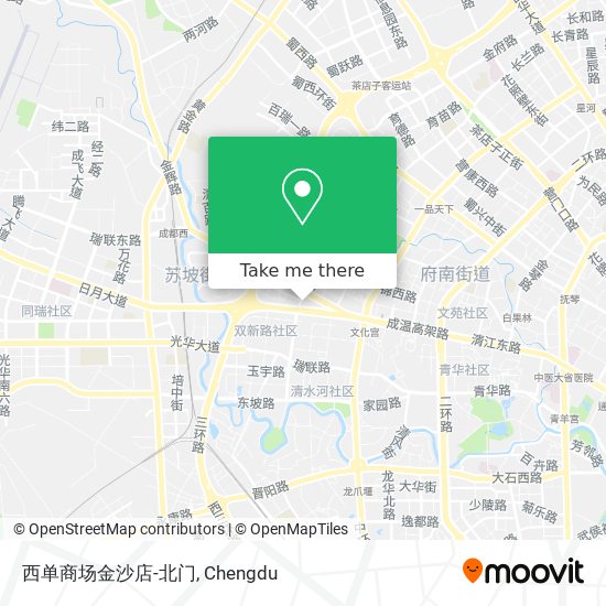 西单商场金沙店-北门 map