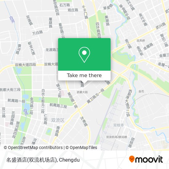 名盛酒店(双流机场店) map