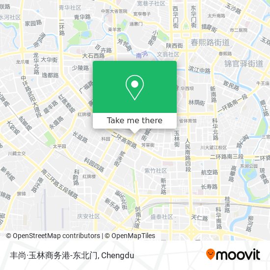 丰尚·玉林商务港-东北门 map