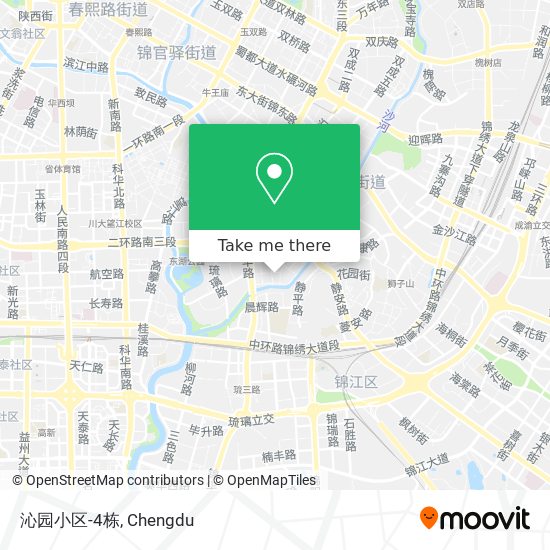 沁园小区-4栋 map