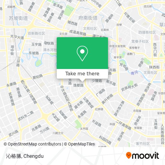 沁椿縢 map