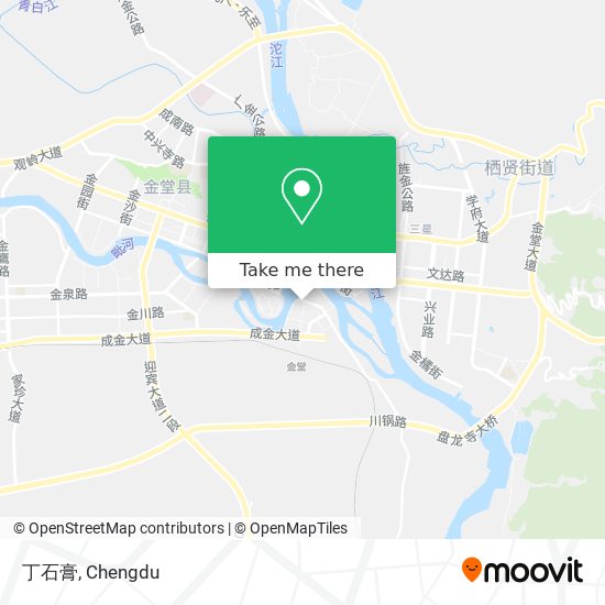 丁石膏 map
