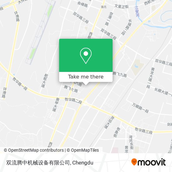 双流腾中机械设备有限公司 map