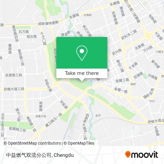 中益燃气双流分公司 map