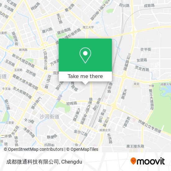 成都微通科技有限公司 map