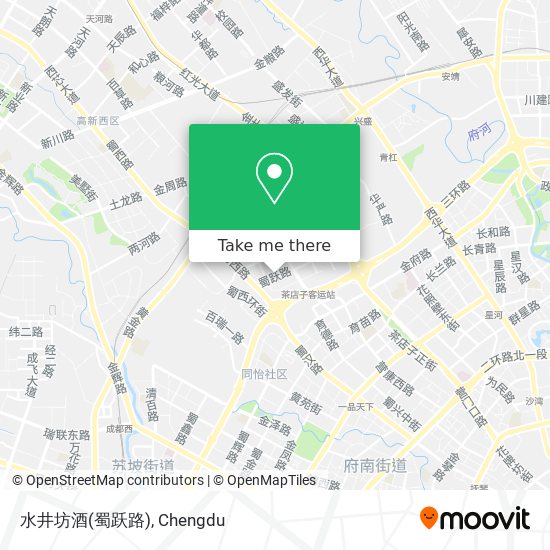 水井坊酒(蜀跃路) map
