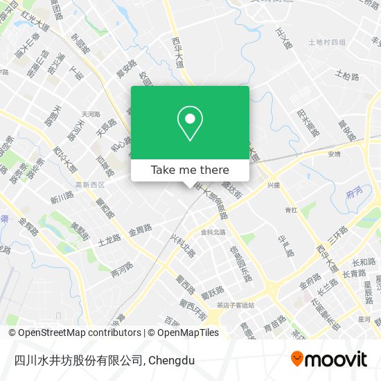 四川水井坊股份有限公司 map