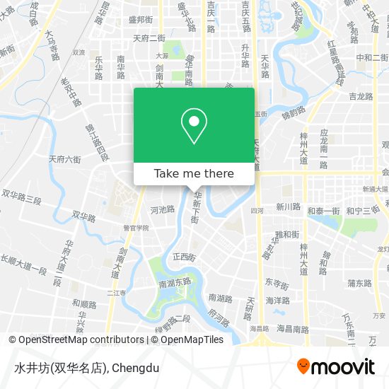 水井坊(双华名店) map