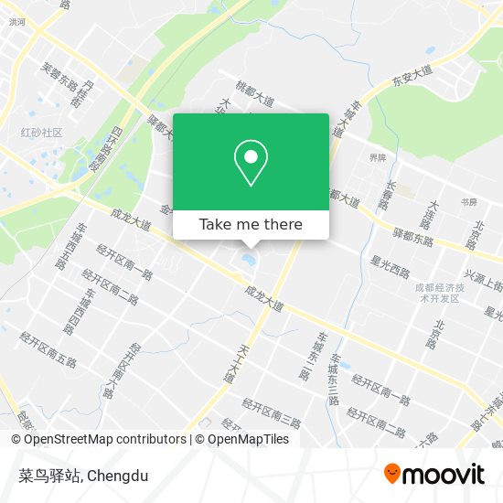 菜鸟驿站 map
