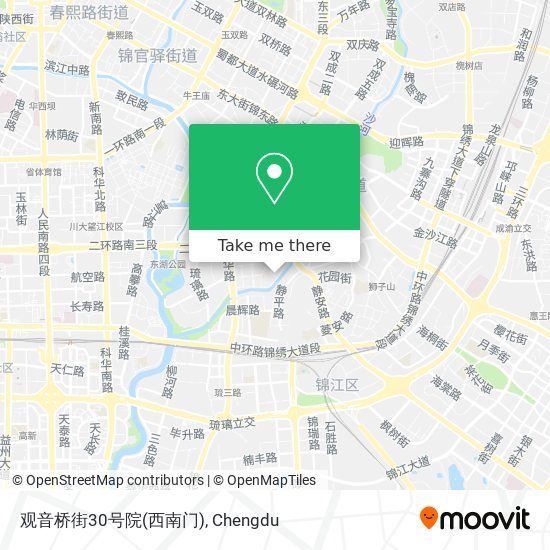 观音桥街30号院(西南门) map