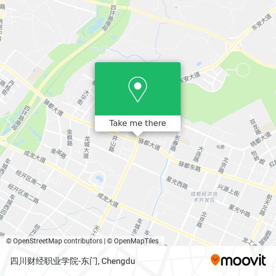 四川财经职业学院-东门 map