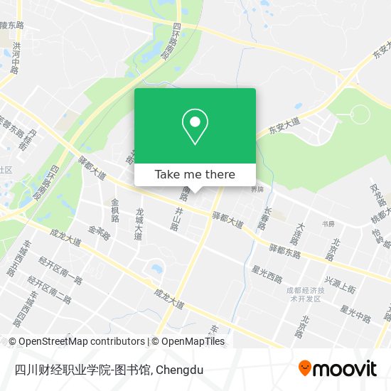 四川财经职业学院-图书馆 map