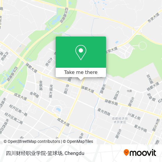 四川财经职业学院-篮球场 map