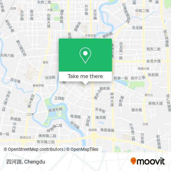四河路 map