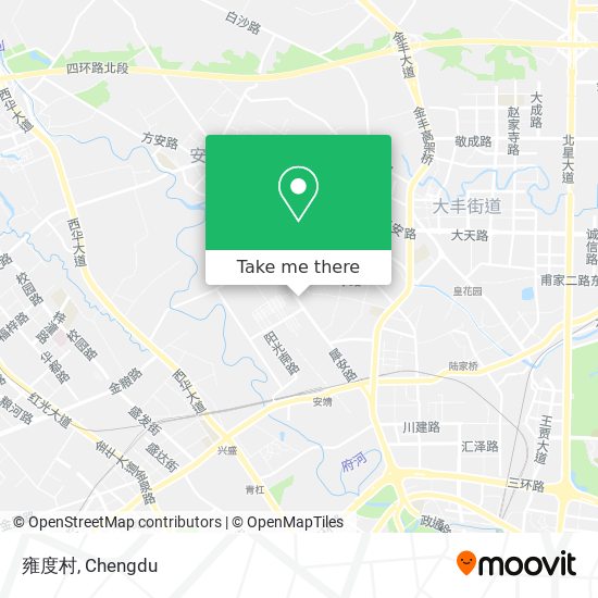 雍度村 map