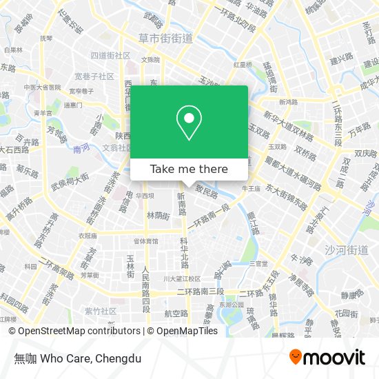 無咖 Who Care map