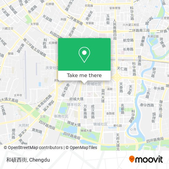 和硕西街 map