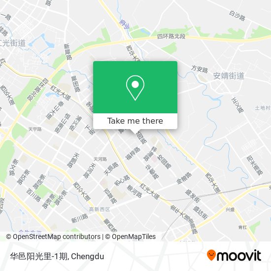 华邑阳光里-1期 map