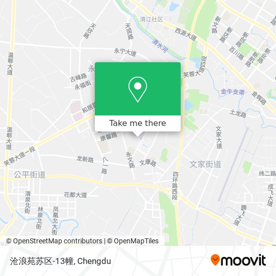 沧浪苑苏区-13幢 map
