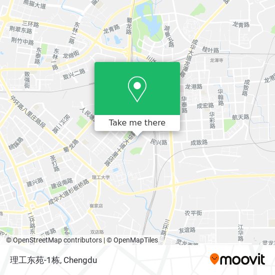 理工东苑-1栋 map