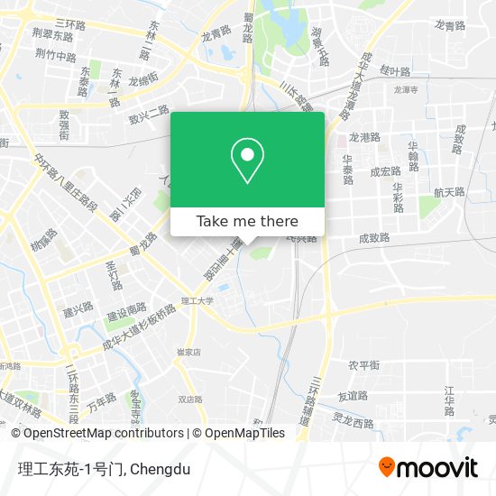 理工东苑-1号门 map