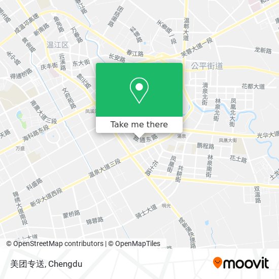 美团专送 map