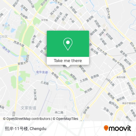熙岸-11号楼 map