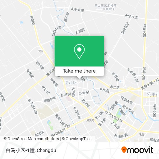 白马小区-1幢 map