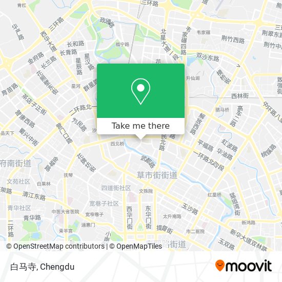 白马寺 map