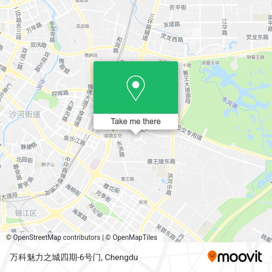 万科魅力之城四期-6号门 map