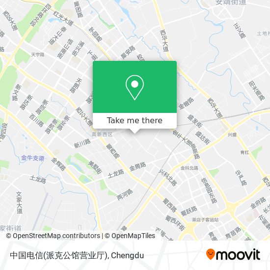 中国电信(派克公馆营业厅) map