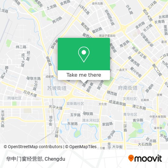华申门窗经营部 map
