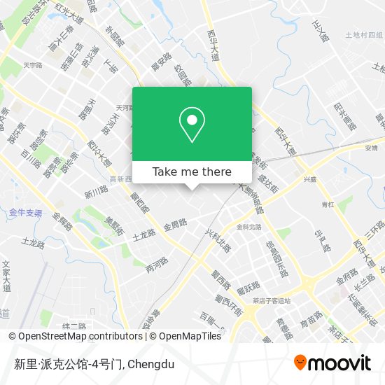 新里·派克公馆-4号门 map