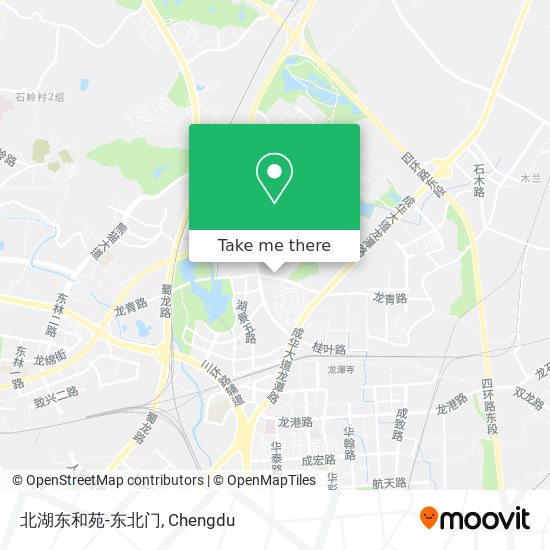 北湖东和苑-东北门 map