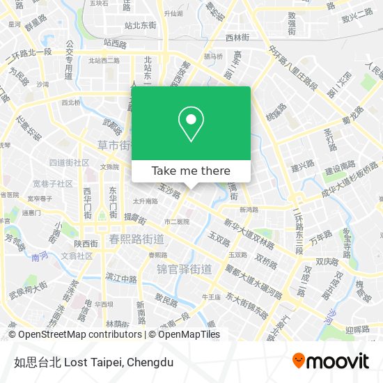 如思台北 Lost Taipei map