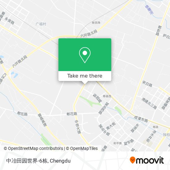 中冶田园世界-6栋 map